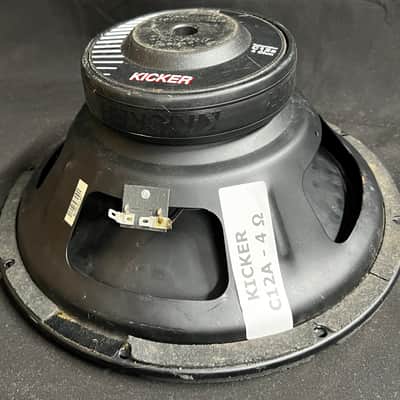 Kicker 12" Car Speaker C12A 1000 Watts 4 Ohms Woofer image 1