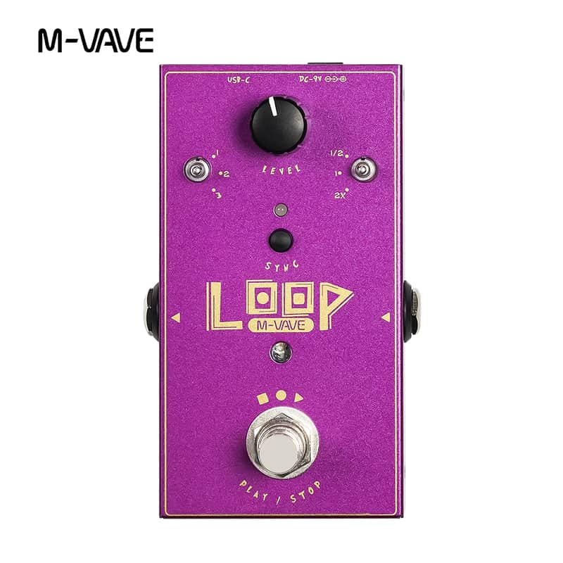 M-vave Loop II Looper Guitar Pedal,3 Loops Up to 11 minutes recording time,price include the import duty to US buyer image 1