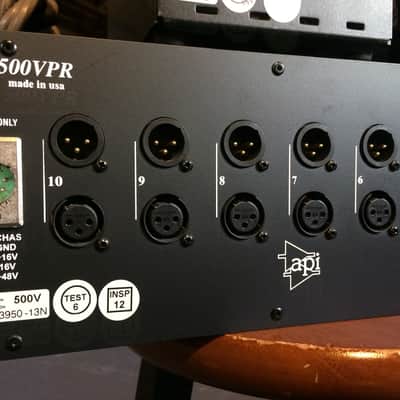 CAPI Heider FD312 Preamps x 4 in API VPR 10 Slot Rack image 7