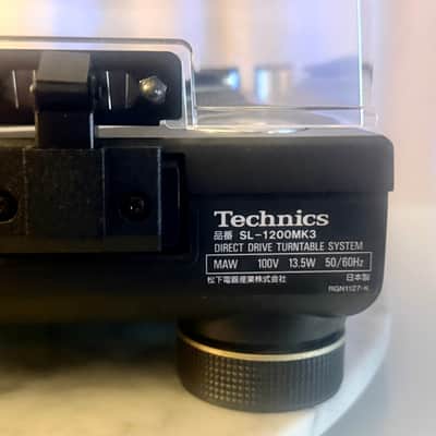 🚀 Technics SL-1200MK3 Direct Drive Turntable | Serviced | New OEM Dust Cover + New Cartridge | Tested | BASH Vintage Audio image 14