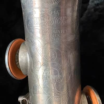 Buescher Curved True Tone Soprano Saxophone 192829 - Silver image 4