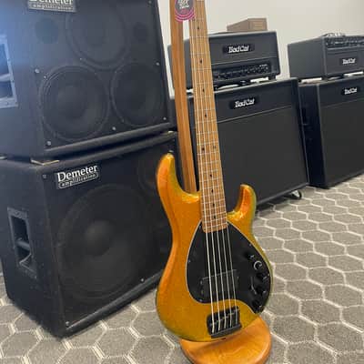 Ernie Ball Music Man DarkRay - Gold Bar - 5 String Electric Bass *AUTHORIZED DEALER image 1