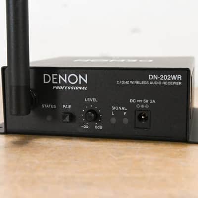 Denon DN-202WR 2.4GHz Stereo Wireless Audio Receiver CG0148J image 3