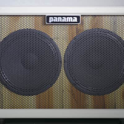 Panama  Guitars Boca Series 2x12 Zorro Natural Ivory  w/ Dark British Drivers  B Stock image 1