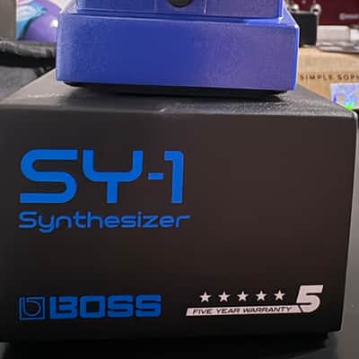 Boss SY-1 Synthesizer 2019 - Present Blue image 2