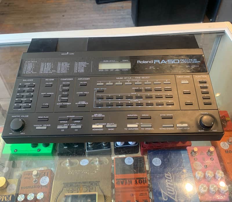Roland RA-50 Real Time Arranger 1980s - Black image 1