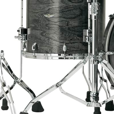 Tama TWF1816-ASCS STAR Walnut Floor Tom 18 - Satin Charcoal Japanese Sen image 3