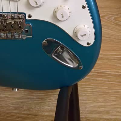 1982 Blue Fernandes Revival Stratocaster image 3