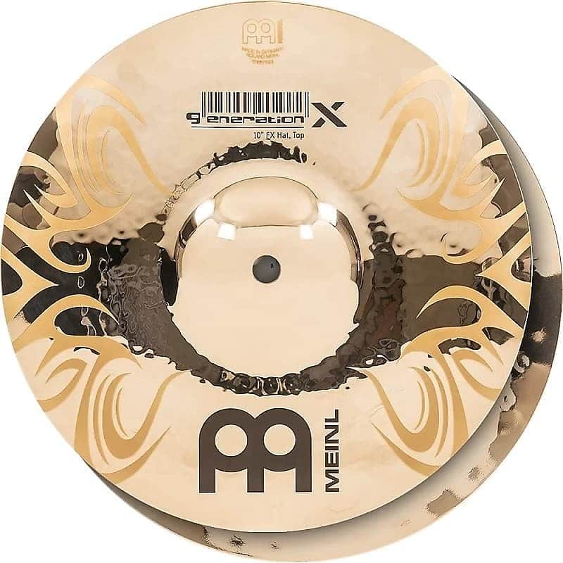 Meinl Generation X GX-10FXH 10" FX Hat, pair (w/ Video Demo) image 1