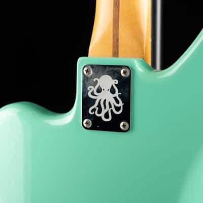 Used 2024 Fender Limited Edition Mark Hoppus Jaguar Bass - Seafoam Green With Gig Bag image 6