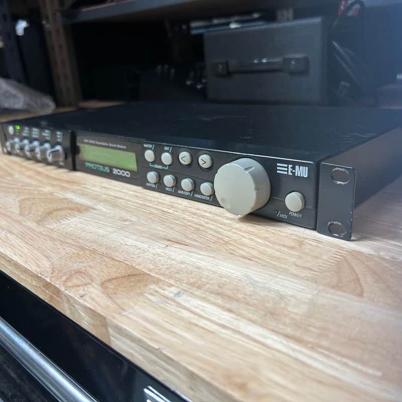 E-MU Systems Proteus 2000 Rackmount 128-Voice Sampler Module | Reverb