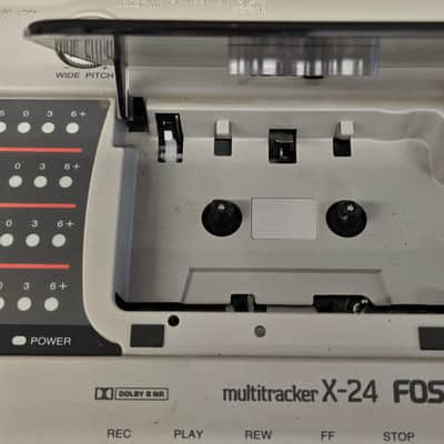 Vintage Fostex X24 Cassette Multitrack Tape Recorder / Portastudio Tested image 2