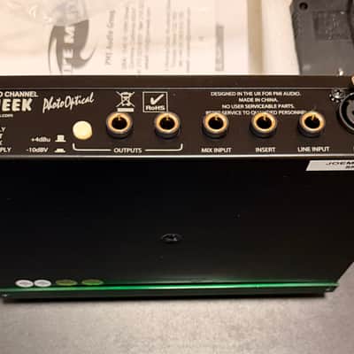 Joemeek threeQ Half-Rack Channel Strip with Opto-Compressor - Clean! image 4