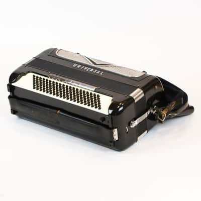 1950s Universal Electric Accordion Rare Stereo Model Vintage with Original Case Made in Italy image 15