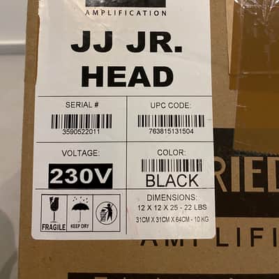 Friedman JJ-Junior Jerry Cantrell Signature 2-Channel 20-Watt Guitar Amp Head 2019 - Present - Black image 10
