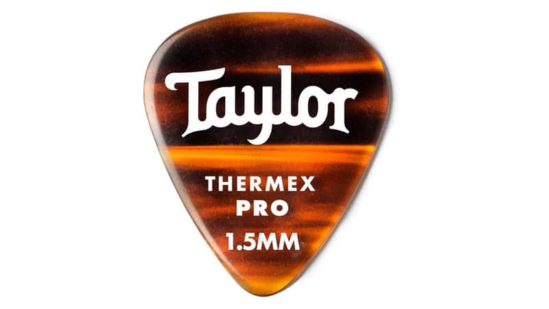 Taylor Premium 351 Thermex Pro Guitar Picks, Tortoise Shell - 1.50mm, 6-Pack image 1