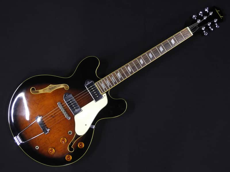 1994 Samick Korean Casino EPSA-TB Tobacco Sunburst w/Softcase Rare image 1