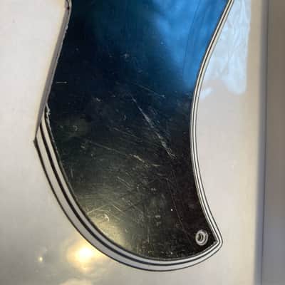 Black/White 5 Ply WIDE BEVEL Pickguard for Gibson Custom Shop '61 SG VOS image 5