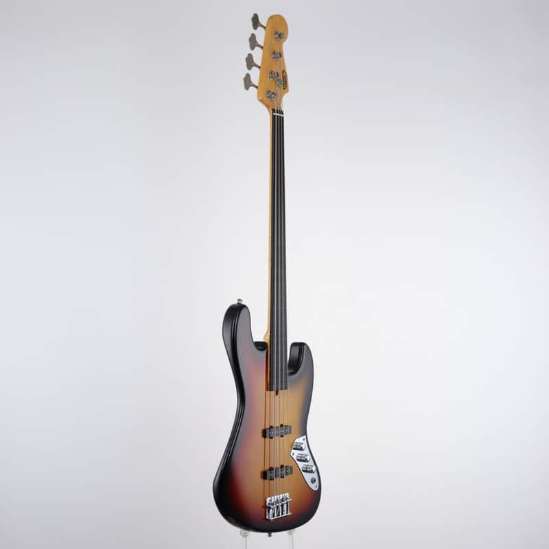 MOON JB-4 Fretless 3Tone Sunburst [SN 25595] (10/15) | Reverb