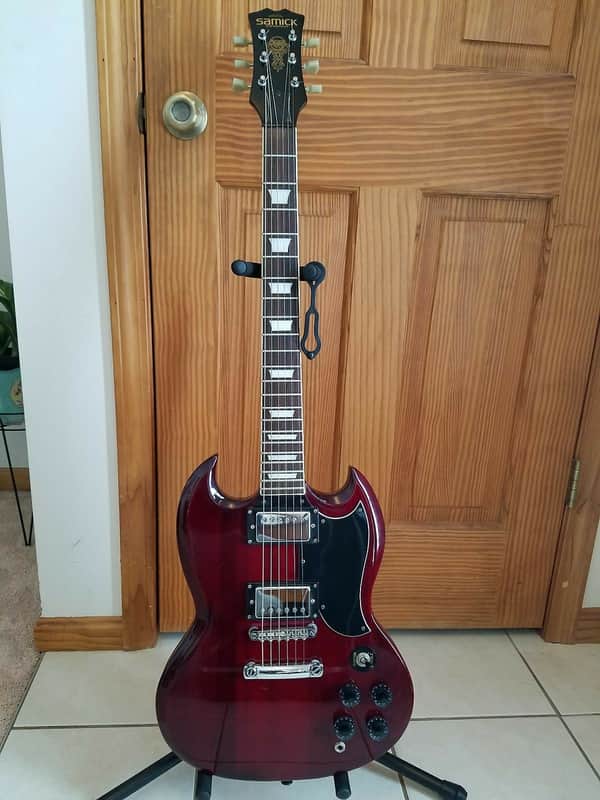 Samick SG 450 Artist Series With Hard Case | Reverb