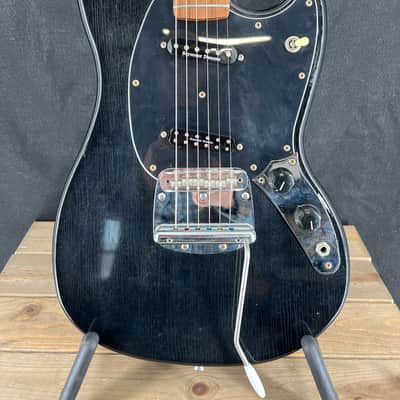 Von K Guitars Todd Rundgren Tribute Mustang Style Black Nitro Lacquer image 2