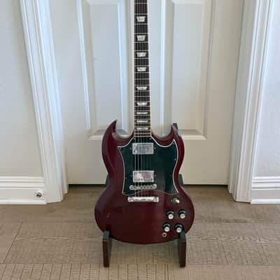 Gibson SG Standard 1996 Headstock Repair Cherry w/ Hard Case image 1
