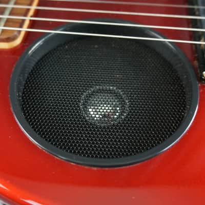 Fernandes ZO-3 Electric Guitar w/ Built-In Speaker, Gig Bag – Red – Made in Japan image 12