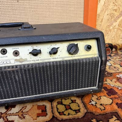 Vintage 1960s Vase Bassman 120 6L6 Australian Original Valve Amplifier Head RARE image 4