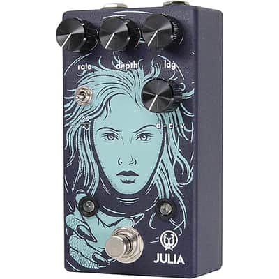 Walrus Audio Julia Analog Chorus/Vibrato V2 Effects Pedal 2024 - Lavender image 2