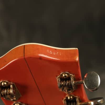 1964 Gretsch Chet Atkins 6120 Nashville Western Orange with HANG TAG image 18
