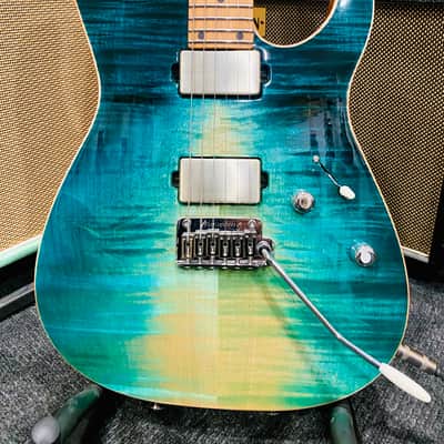 Tom Anderson Angel in Teal Wakesurf with Maple Binding image 2