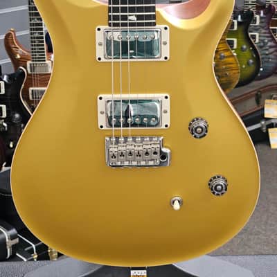 PRS CE 24 Standard Satin 2023 - Gold Top with Natural Back image 1