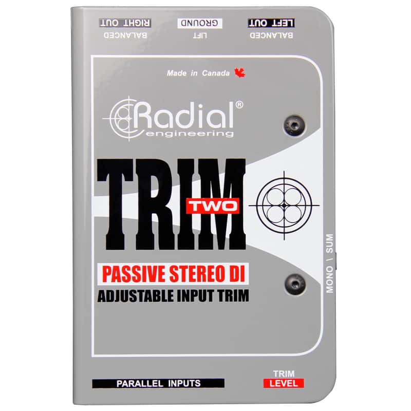 Radial Trim Two Passive DI Direct Box image 1