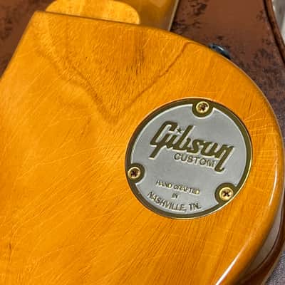 2025 Gibson 1959 Les Paul Standard Chambered Antique Natural Ultra Light Aged Murphy Lab image 16