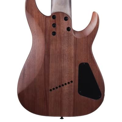 Schecter Omen Elite-8 MS Lefty Guitar Black Cherry Burst image 4