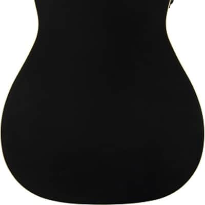 Fender Joe Strummer Campfire Acoustic Electric Guitar. Walnut Fingerboard, Matte Black image 4