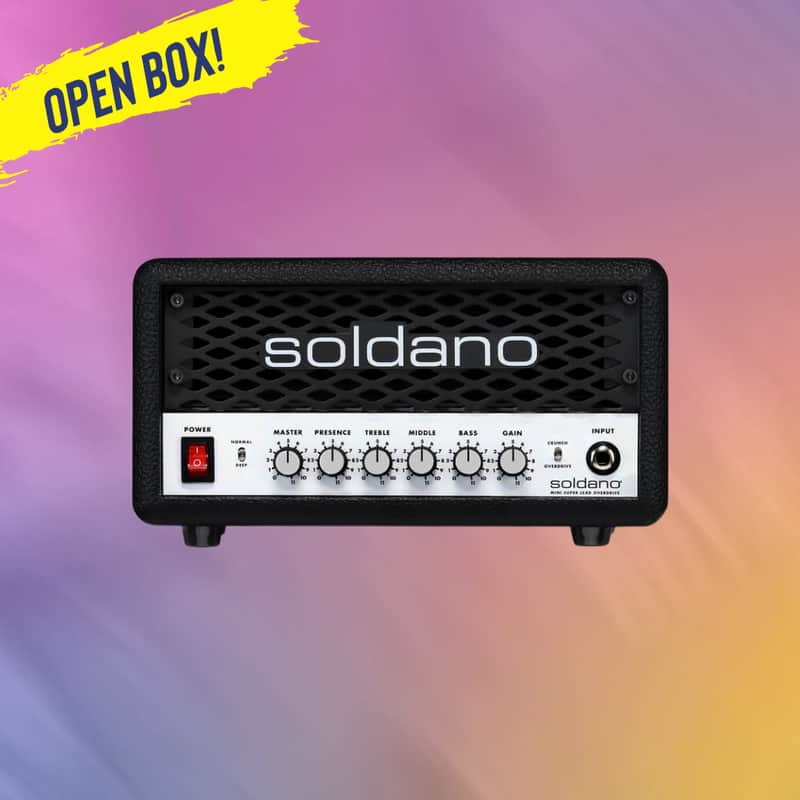 Soldano SLO Mini 30-Watt Solid-State Guitar Amp Head - OPEN BOX! image 1