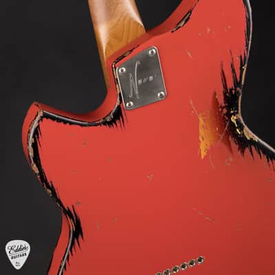 Novo Serus T - Fiesta Red over '64 3-Tone Burst image 12