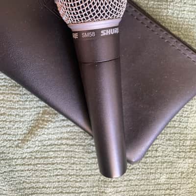 Shure SM58 Handheld Cardioid Dynamic Microphone 1984 - Present - Black image 2