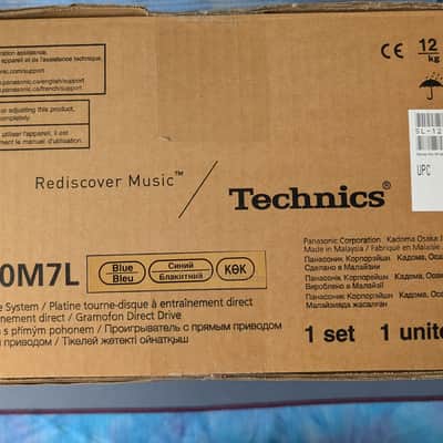 Technics SL-1200MK7 50th Anniversary - Blue Edition image 4