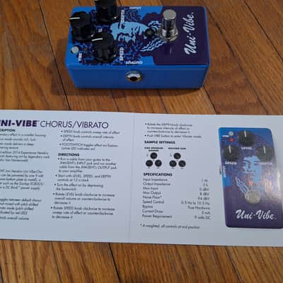 MXR JHM3EHT Experience Hendrix Uni-Vibe 2010s - Blue image 3