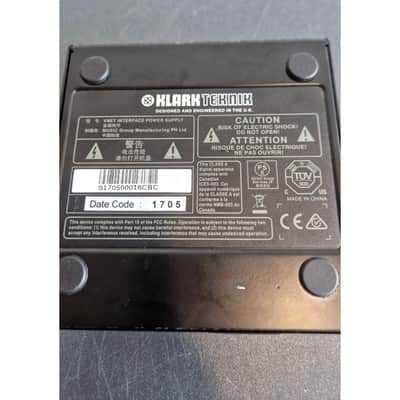Klark Teknik V NET Power Supply – Power Supply - Excellent image 9