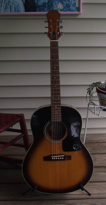 Epiphone AJ-15 VSB Sloped Shoulder Advanced Jumbo Acoustic Guitar