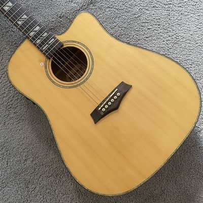 Xavier Dreadnought Style Acoustic Guitar, Spruce Wood Top Body, Mahogany Neck image 15