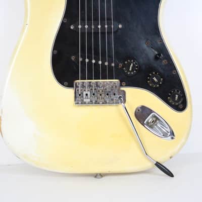 1977 Vintage Fender Stratocaster Olympic WHITE 100% Original Rosewood Fretboard 1970's Guitar OHSC image 10