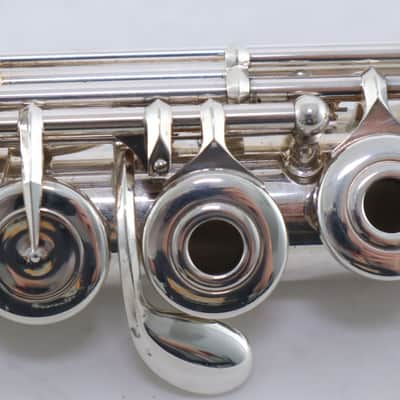 Pearl Model PF-795 'Elegante' Solid Silver Flute SN 22205 EXCELLENT image 8