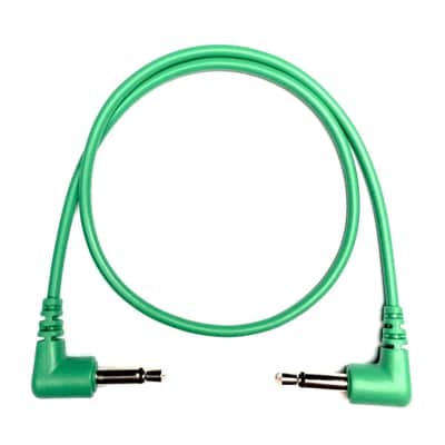 TENDRILS RIGHT ANGLED PATCH CABLES 6 PACK-EMERALD / 60CM : BRAND NEW :  [DETROIT MODULAR] image 7