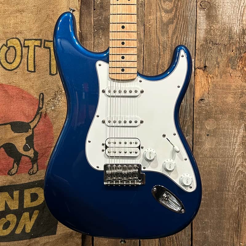 Fender Standard Stratocaster HSS 2008 - Electron Blue image 1