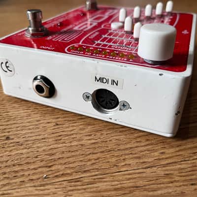 Electro-Harmonix POG2 (MIDI MOD) Polyphonic Octave Generator 2009 - Present - Red / White image 4