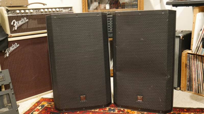 SET OF TWO - Electro-Voice ZLX-15, 15" 2-Way Speakers image 1